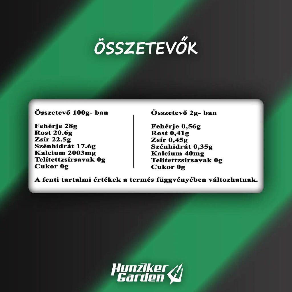 Moringa osszetevok